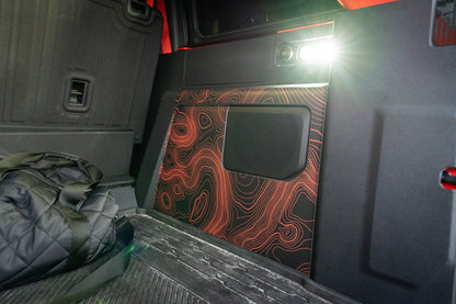 Topo Cargo Area Overlay Kit Part 1 (Printed Series) - 2021+ Bronco 4 Door - 21BRNCARGOPT1-TPAMBL-21BRNCARGOPT1-TPA51L-21BRNCARGOPT1-TPAZL-21BRNCARGOPT1-TPCGL-21BRNCARGOPT1-TPCBNL-  DRIVEN - 19