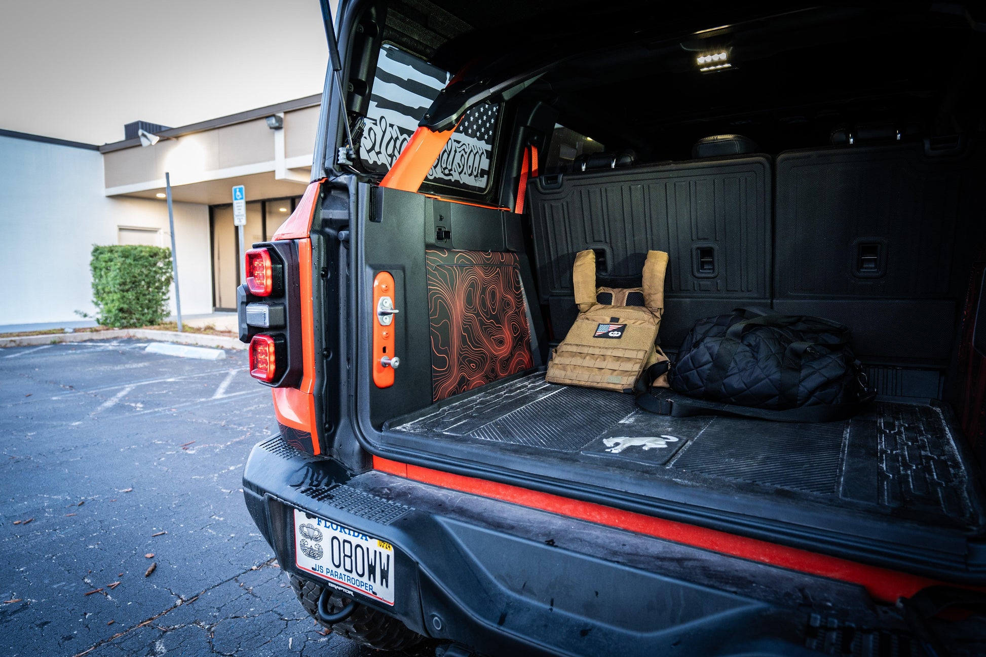 Topo Cargo Area Overlay Kit Part 1 (Printed Series) - 2021+ Bronco 4 Door - 21BRNCARGOPT1-TPAMBL-21BRNCARGOPT1-TPA51L-21BRNCARGOPT1-TPAZL-21BRNCARGOPT1-TPCGL-21BRNCARGOPT1-TPCBNL-  DRIVEN - 8