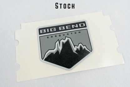 Big Bend Fender Badge Overlays - 2021+ Bronco - 21BRBDLNDSF-DS-21BRBDLNDSF-LS-21BRBDLNDSF-ST-21BRBDLNDSF-DLX-21BRBDLNDSF-LLX-  DRIVEN - 2