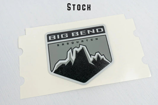 Big Bend Fender Badge Overlays - 2021+ Bronco - 21BRBDLNDSF-DS-21BRBDLNDSF-LS-21BRBDLNDSF-ST-21BRBDLNDSF-DLX-21BRBDLNDSF-LLX-  DRIVEN - 2