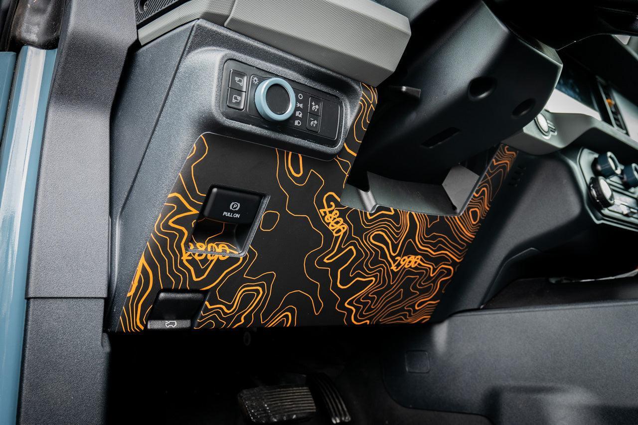 Topo Understeering Panel Overlay (Printed Series) - 2021-2022 Bronco (Type A) - 21BRNUNDERSTR-TPAMBLA-21BRNUNDERSTR-TPA51LA-21BRNUNDERSTR-TPAZLA-21BRNUNDERSTR-TPCGLA-21BRNUNDERSTR-TPCBNLA-  DRIVEN - 3