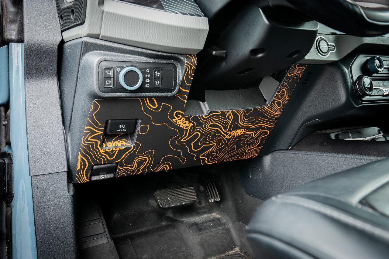 Topo Understeering Panel Overlay (Printed Series) - 2021-2022 Bronco (Type A) - 21BRNUNDERSTR-TPAMBLA-21BRNUNDERSTR-TPA51LA-21BRNUNDERSTR-TPAZLA-21BRNUNDERSTR-TPCGLA-21BRNUNDERSTR-TPCBNLA-  DRIVEN - 5