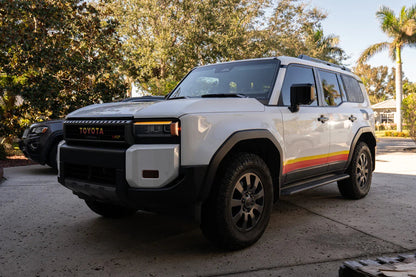 DRL Bar Overlays - 2024+ Land Cruiser - 24LCDRL-TOPO-24LCDRL-OR-  DRIVEN - 9