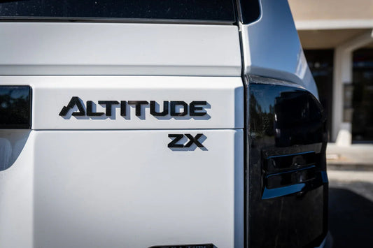"ZX" LC 250 Acrylic Laser Series Tailgate Badge - 2024+ Land Cruiser - 24LC250-ALT-  DRIVEN - 1