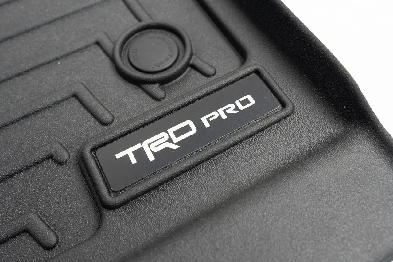 "TRD Pro" Weathertech Floor Mat Logo (Etched) - Universal - UNIVERSALWT-TRDP-M-UNIVERSALWT-TRDP-MA-  DRIVEN - 1
