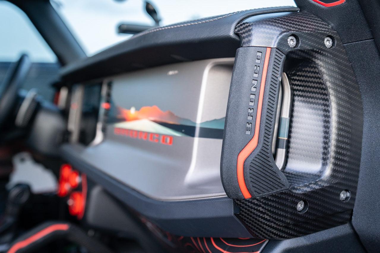 Infinity Landscape 3 Piece Dash Kit (Printed Series) - 2021+ Bronco - 21BROINFINITEDASH-DR1-21BROINFINITEDASH-MTN1-21BROINFINITEDASH-DR2-21BROINFINITEDASH-SD1-21BROINFINITEDASH-BC1-  DRIVEN - 17