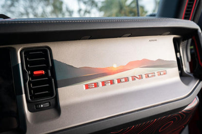 Infinity Landscape 3 Piece Dash Kit (Printed Series) - 2021+ Bronco - 21BROINFINITEDASH-DR1-21BROINFINITEDASH-MTN1-21BROINFINITEDASH-DR2-21BROINFINITEDASH-SD1-21BROINFINITEDASH-BC1-  DRIVEN - 27