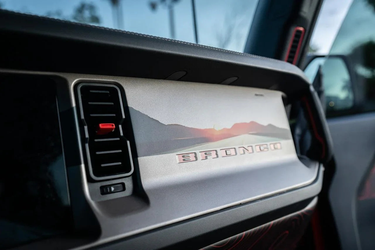 Infinity Landscape 3 Piece Dash Kit (Printed Series) - 2021+ Bronco - 21BROINFINITEDASH-DR1-21BROINFINITEDASH-MTN1-21BROINFINITEDASH-DR2-21BROINFINITEDASH-SD1-21BROINFINITEDASH-BC1-  DRIVEN - 30