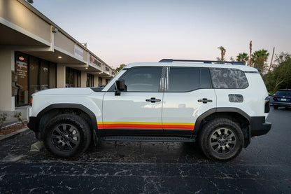 American Flag B Pillar Overlays - 2024+ Land Cruiser / GX 550 - 24LC250BPILLAR-ARG-24LC250BPILLAR-CBNG-24LC250BPILLAR-CG-  DRIVEN - 6