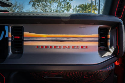 Infinity Landscape 3 Piece Dash Kit (Printed Series) - 2021+ Bronco - 21BROINFINITEDASH-DR1-21BROINFINITEDASH-MTN1-21BROINFINITEDASH-DR2-21BROINFINITEDASH-SD1-21BROINFINITEDASH-BC1-  DRIVEN - 23
