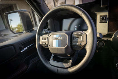 Heritage Steering Wheel Overlay - 2024+ Land Cruiser - 24LC250-SB-ST.TRI-24LC250-SB-ST.TRIB-24LC250-SB-ST.TRIS-  DRIVEN - 6