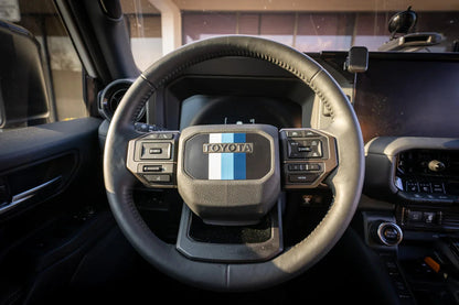 Heritage Steering Wheel Overlay - 2024+ Land Cruiser - 24LC250-SB-ST.TRI-24LC250-SB-ST.TRIB-24LC250-SB-ST.TRIS-  DRIVEN - 4