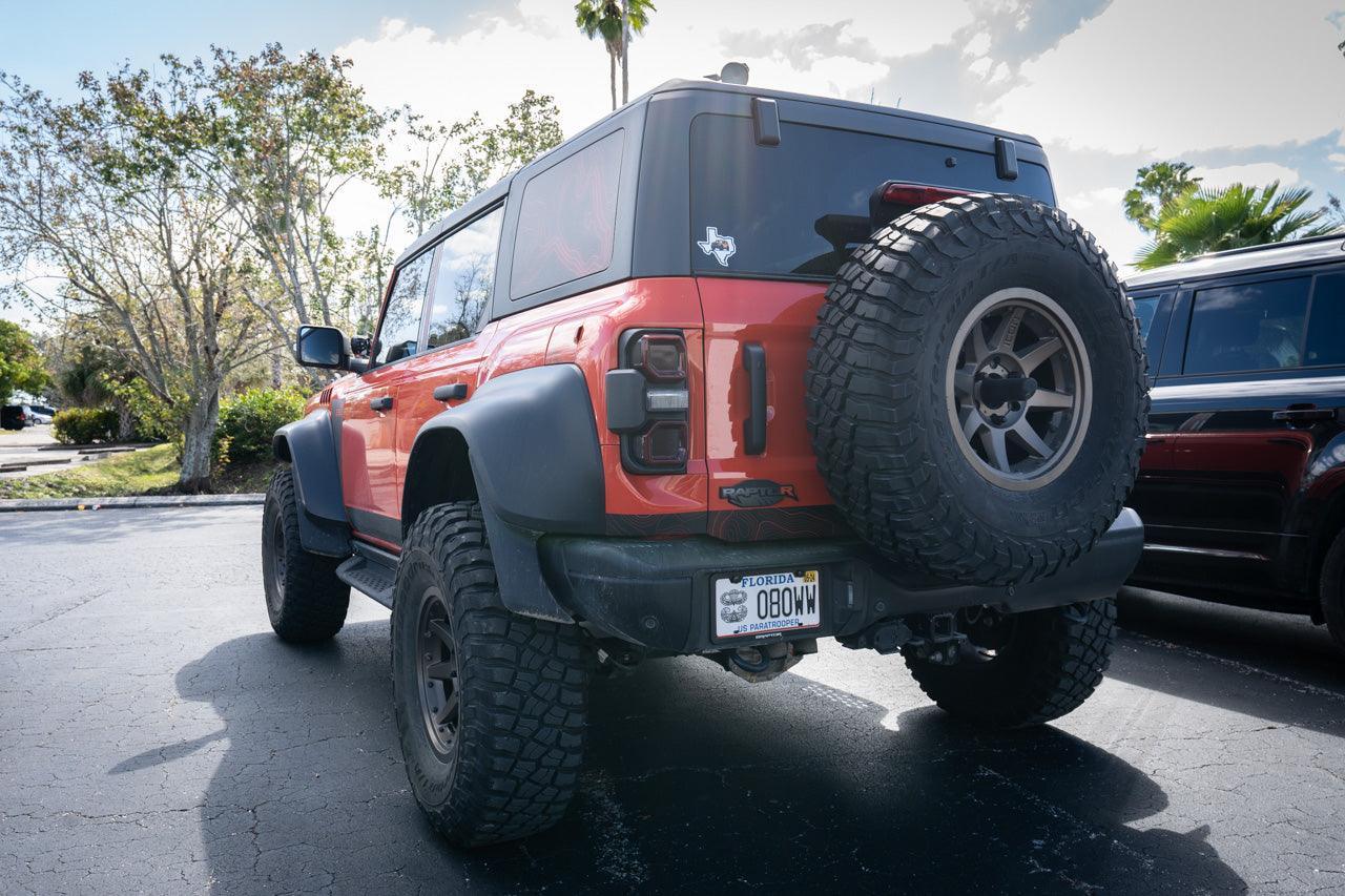 R Inlay for Tailgate Emblem - 2022+ Bronco Raptor - 21BRNTLGR-CODE-21BRNTLGR-A51S-21BRNTLGR-AZS-21BRNTLGR-CG-21BRNTLGR-CO-  DRIVEN - 3