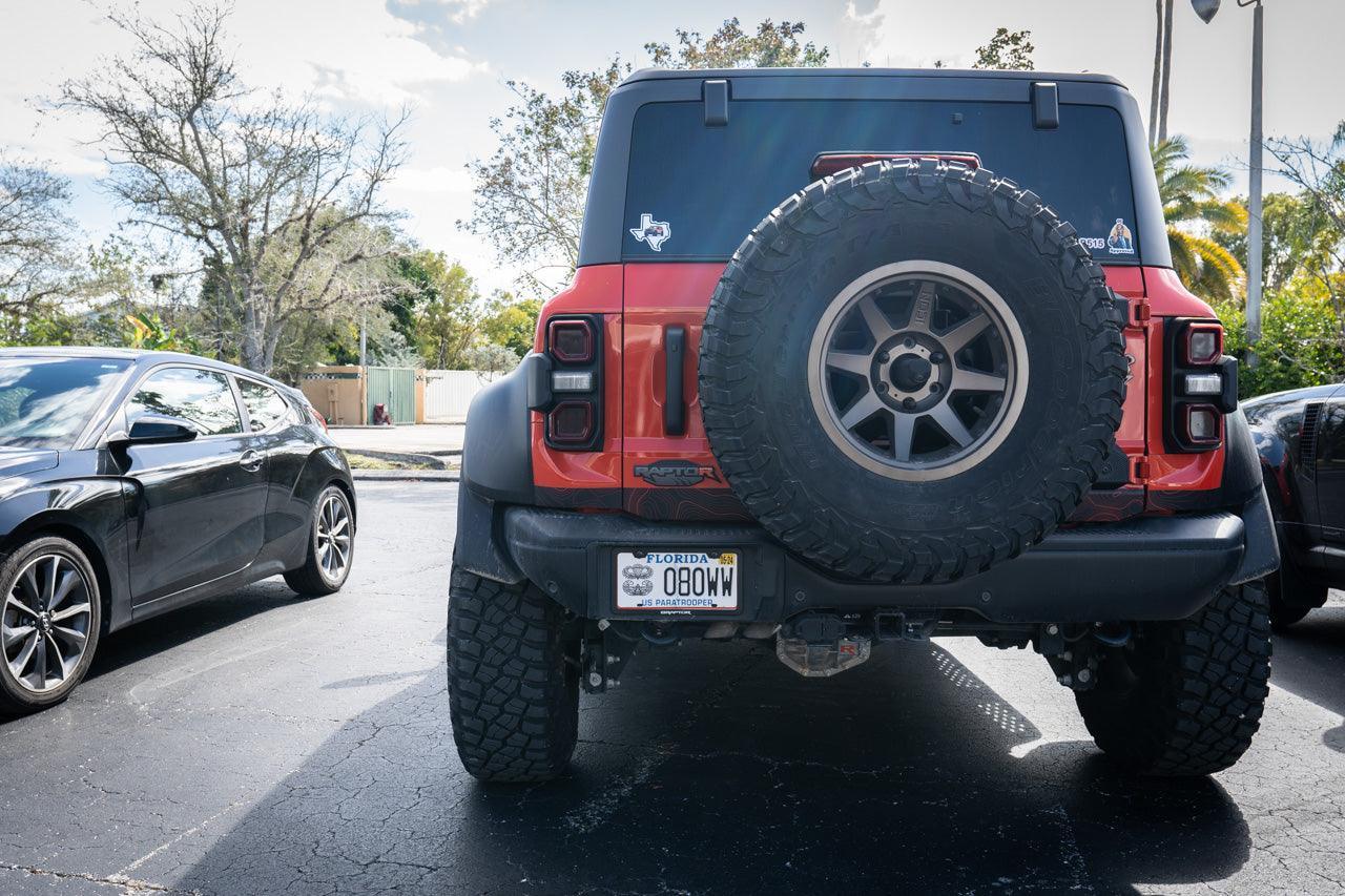 R Inlay for Tailgate Emblem - 2022+ Bronco Raptor - 21BRNTLGR-CODE-21BRNTLGR-A51S-21BRNTLGR-AZS-21BRNTLGR-CG-21BRNTLGR-CO-  DRIVEN - 4