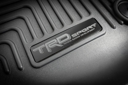 "TRD Sport" Husky Floor Mat Logo (Etched Acrylic) - Universal - UNIVERSALHUKSY-TRDS-  DRIVEN - 1