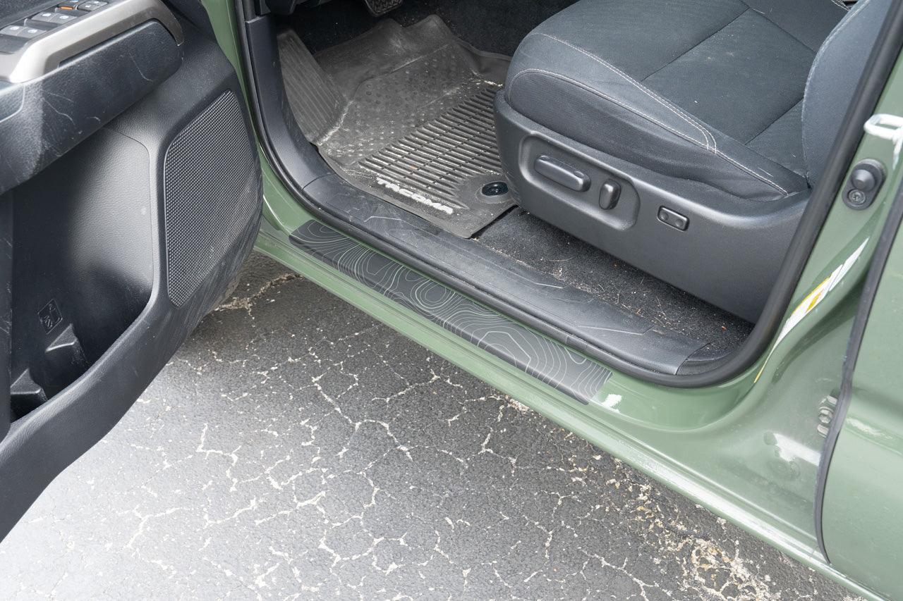 Topo Door Sill Protectors - 2016-2023 Tacoma Double Cab - 16TACOPSDS-DCTOPO-  DRIVEN - 2