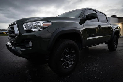 Smoked Sidemarker Overlays (Front Only) - 2016-2023 Tacoma - 16TACONCOSMFRONT-DSH-16TACONCOSMFRONT-LSH-16TACONCOSMFRONT-STH-16TACONCOSMFRONT-CFH-16TACONCOSMFRONT-HCH-  DRIVEN - 4