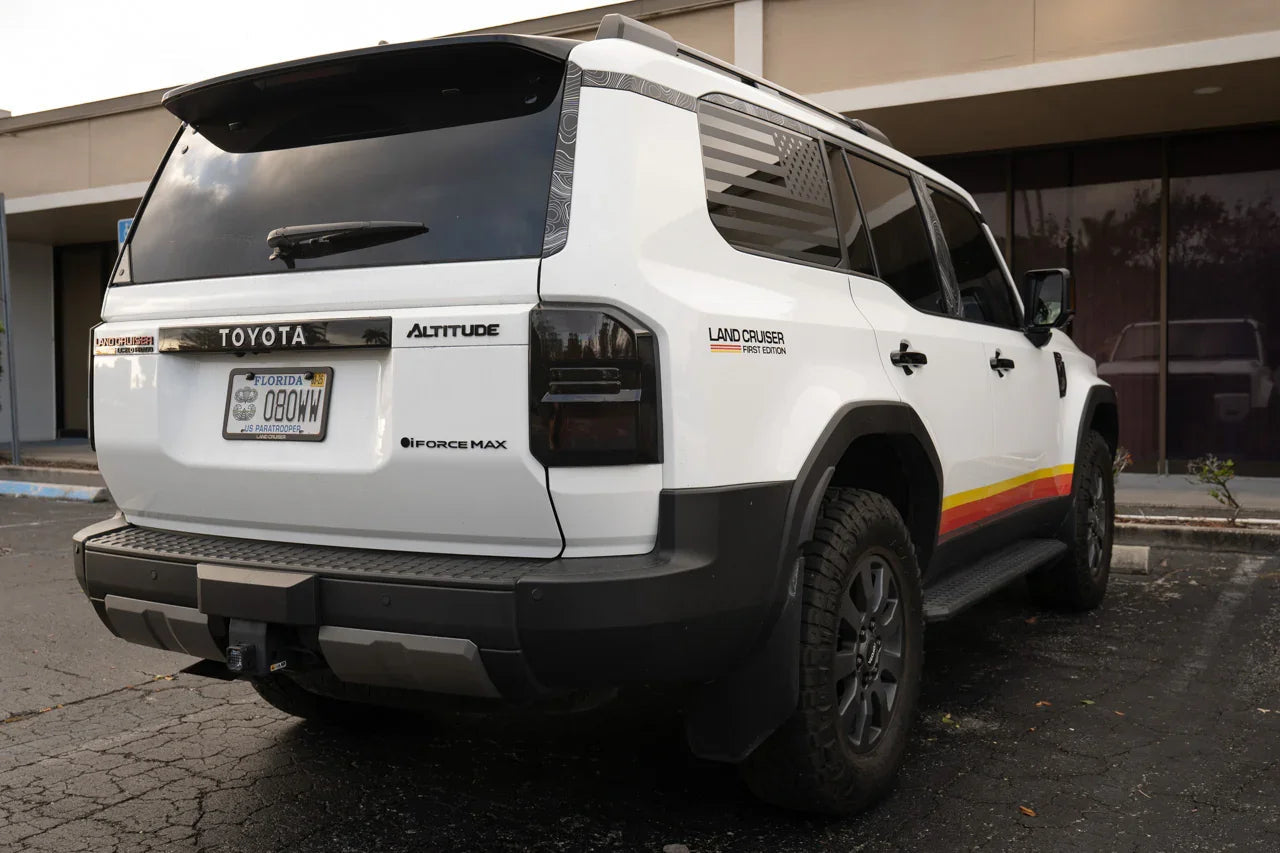 Black iForceMax Acrylic Tailgate Emblem - 2024+ Land Cruiser - 24LC250-IFRORCEMAX-  DRIVEN - 3