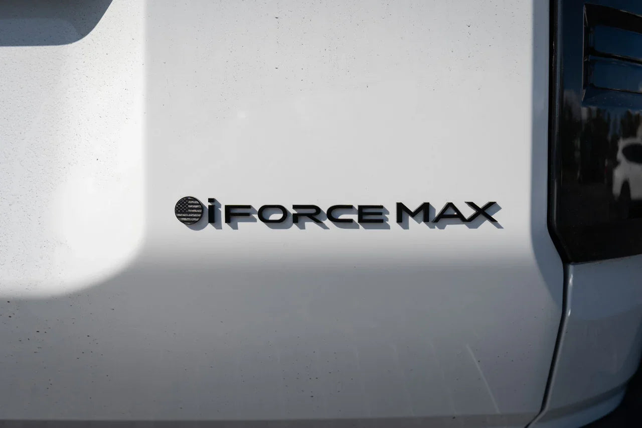 Black iForceMax Acrylic Tailgate Emblem - 2024+ Land Cruiser - 24LC250-IFRORCEMAX-  DRIVEN - 9