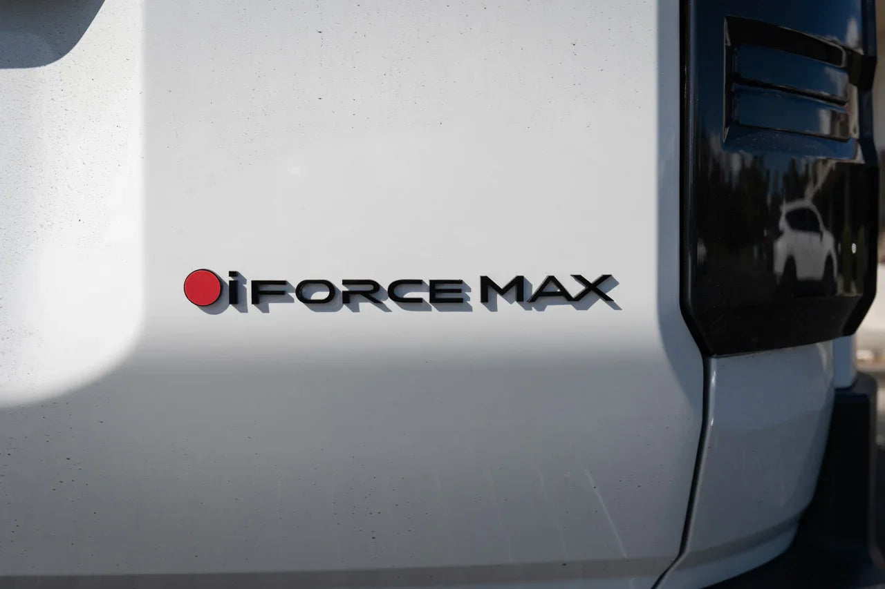 Black iForceMax Acrylic Tailgate Emblem - 2024+ Land Cruiser - 24LC250-IFRORCEMAX-  DRIVEN - 10