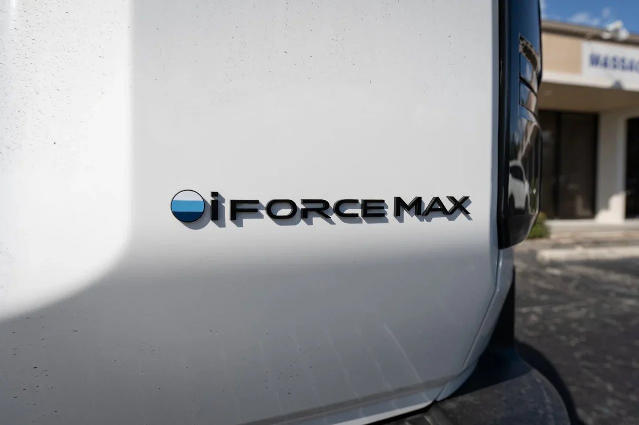 Black iForceMax Acrylic Tailgate Emblem - 2024+ Land Cruiser - 24LC250-IFRORCEMAX-  DRIVEN - 13