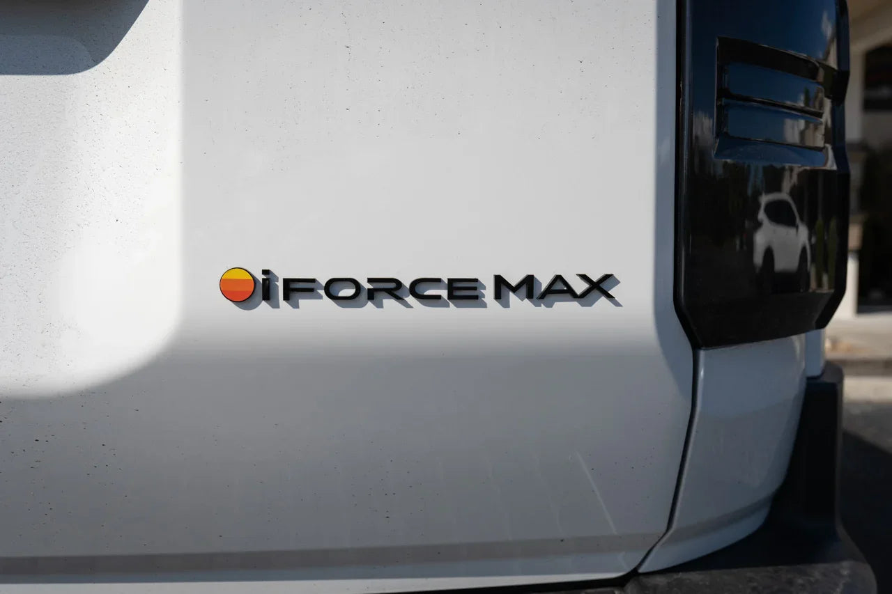Black iForceMax Acrylic Tailgate Emblem - 2024+ Land Cruiser - 24LC250-IFRORCEMAX-  DRIVEN - 11