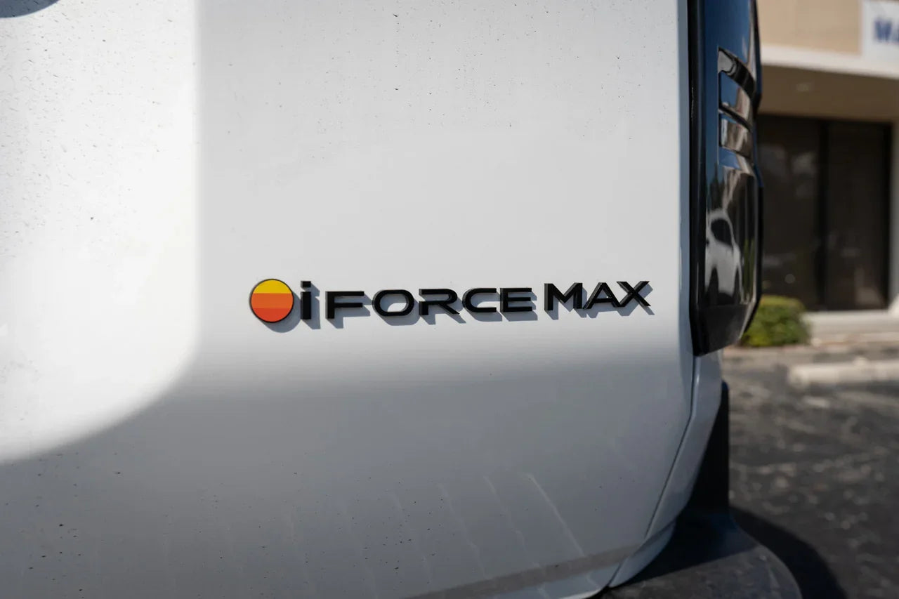 Black iForceMax Acrylic Tailgate Emblem - 2024+ Land Cruiser - 24LC250-IFRORCEMAX-  DRIVEN - 14