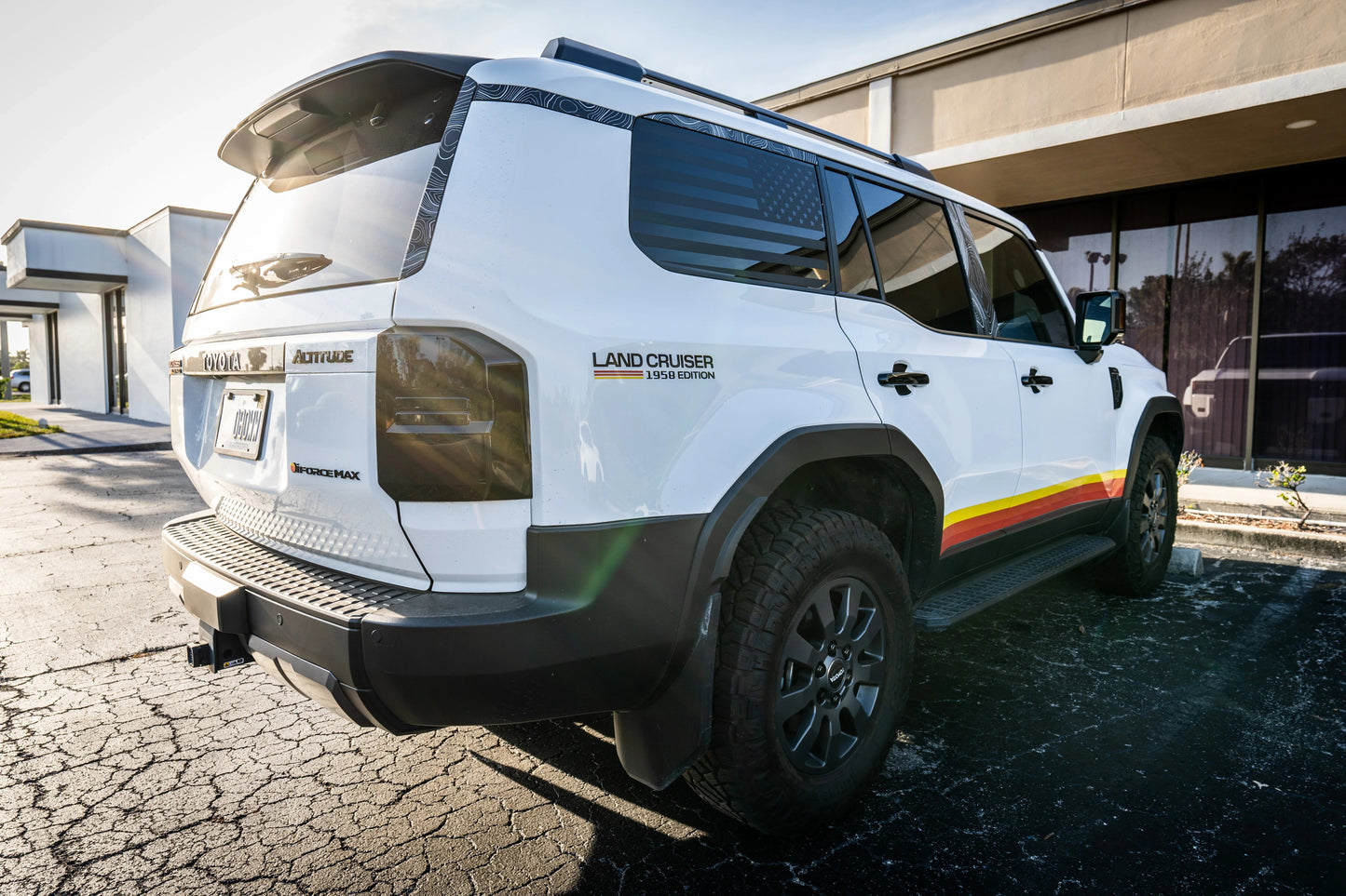 1958 Press Release Style Rear Fender Vinyl Decal Kit (Pair) - 2024+ Land Cruiser 1958 - 24LC250-RFEN-1958-  DRIVEN - 4