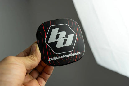 Baja Designs Squadron Light Cover Topo Overlays - Universal - BAJASQUADRONTOPO-CG-BAJASQUADRONTOPO-CODE-BAJASQUADRONTOPO-RACE-BAJASQUADRONTOPO-VB-BAJASQUADRONTOPO-SG-  DRIVEN - 1