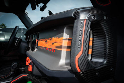 Infinity Landscape 3 Piece Dash Kit (Printed Series) - 2021+ Bronco - 21BROINFINITEDASH-DR1-21BROINFINITEDASH-MTN1-21BROINFINITEDASH-DR2-21BROINFINITEDASH-SD1-21BROINFINITEDASH-BC1-  DRIVEN - 13