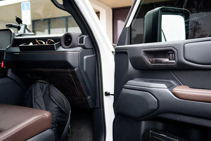 Topographic Interior Door Handle Overlays - 2024+ Land Cruiser - 24LC250-IDH-TP.WH-24LC250-IDH-TP.JA-24LC250-IDH-TP.HB-24LC250-IDH-TP.VB-24LC250-IDH-TP.AG-  DRIVEN - 4