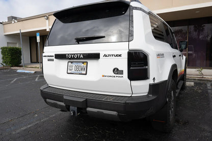 Retro 4 Wheel Drive Two Color Acrylic Emblem - 2024+ Land Cruiser / GX 550 / Tacoma / 2025+ 4Runner - 24LC250-RET4WD2PL-  DRIVEN - 4