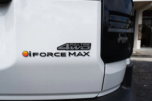 Full Time 4WD Two Color Acrylic Emblem - 2024+ Land Cruiser / GX 550 / 2025+ 4Runner Limited - 24LC250-FT4WD2PL-  DRIVEN - 1