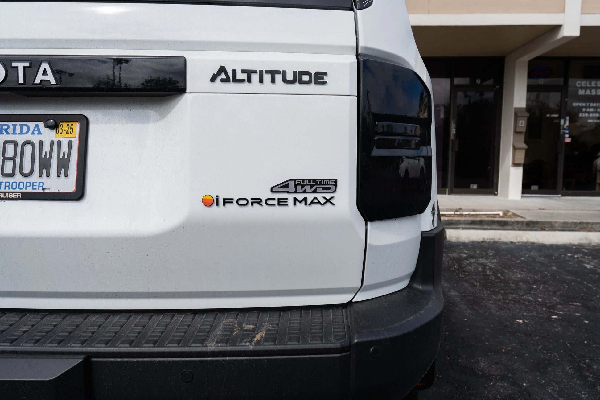 Full Time 4WD Two Color Acrylic Emblem - 2024+ Land Cruiser / GX 550 / 2025+ 4Runner Limited - 24LC250-FT4WD2PL-  DRIVEN - 4