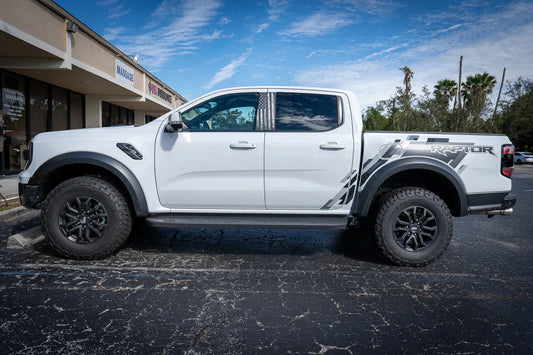 American Flag B Pillar Overlays - 2024+ Ranger - 24RANGERBPILLAR4PT-AFBW-24RANGERBPILLAR4PT-AFTBL-24RANGERBPILLAR4PT-AFTRL-24RANGERBPILLAR4PT-AFTGR-  DRIVEN - 2