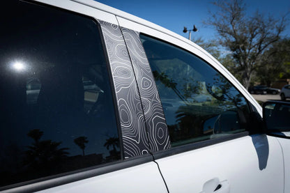 Topographic B Pillar Overlays - 2024+ Ranger - 24RANGERBPILLAR-TPAMB-24RANGERBPILLAR-TPA51L-24RANGERBPILLAR-TPAZL-24RANGERBPILLAR-TPCGL-24RANGERBPILLAR-TPCBNL-  DRIVEN - 1