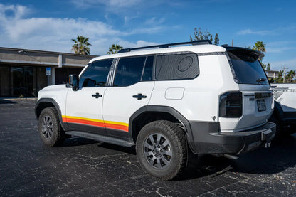 Topographic Rear Window Overlay V2 - 2024+ Land Cruiser - 24LCRWINTP-MB-24LCRWINTP-GB-24LCRWINTP-GD-24LCRWINTP-RD-24LCRWINTP-WH-  DRIVEN - 2