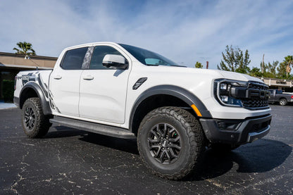 American Flag Fender Vent Overlays - 2024+ Ranger Raptor - 24RANGERRW-FENFL-BW-24RANGERRW-FENFL-CODE-  DRIVEN - 11