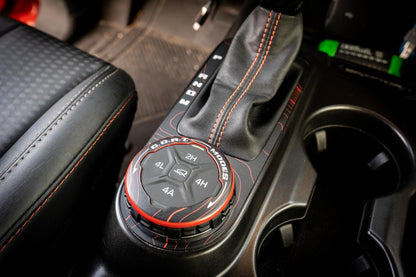 Topo Automatic Shifter Overlay (Printed Series) - 2021+ Bronco Automatic - 21BRNATTRIM-TPAMBL-21BRNATTRIM-TPA51L-21BRNATTRIM-TPAZL-21BRNATTRIM-TPCGL-21BRNATTRIM-TPCBNL-  DRIVEN - 4