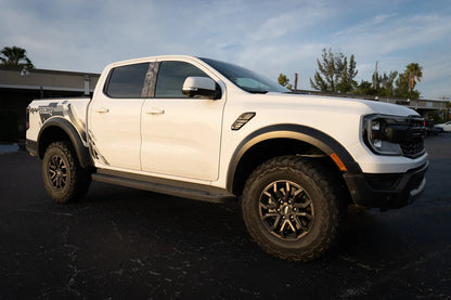 American Flag Fender Vent Overlays - 2024+ Ranger Raptor - 24RANGERRW-FENFL-BW-24RANGERRW-FENFL-CODE-  DRIVEN - 4
