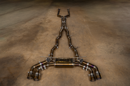 BMW G9X M5 Valved Sport Exhaust System - BMW.G9X.M5.VSES.TI.TIBRT-  DRIVEN - 15