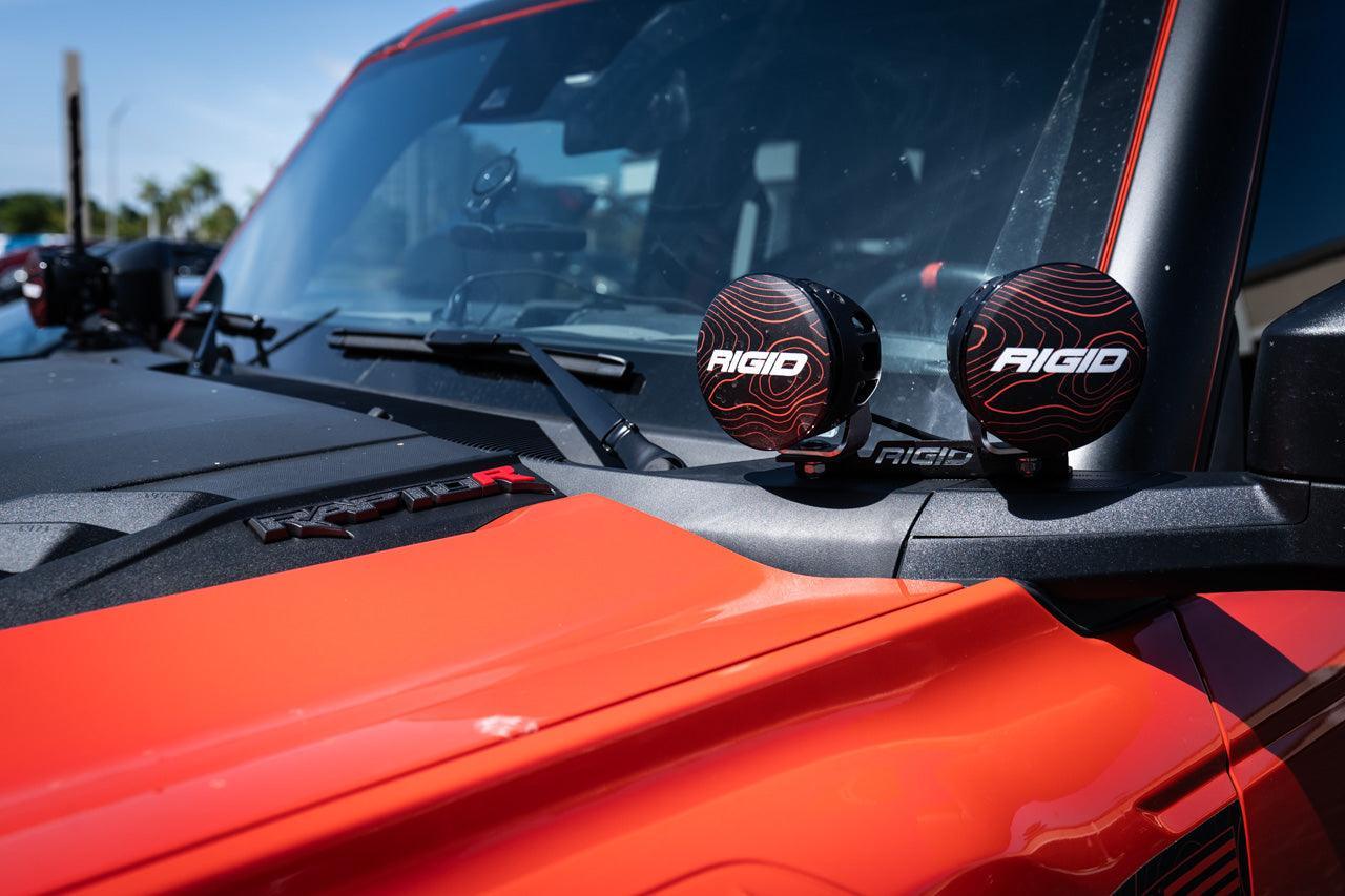 R Inlay for Hood Emblems - 2022+ Bronco Raptor - 21BRNRGRPTHD-CODE-21BRNRGRPTHD-A51S-21BRNRGRPTHD-AZS-21BRNRGRPTHD-CG-21BRNRGRPTHD-CO-  DRIVEN - 16