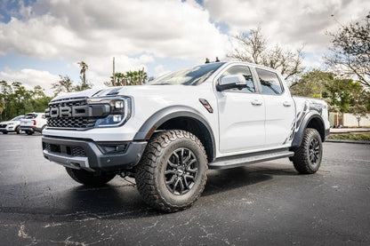 American Flag Fender Vent Overlays - 2024+ Ranger Raptor - 24RANGERRW-FENFL-BW-24RANGERRW-FENFL-CODE-  DRIVEN - 3