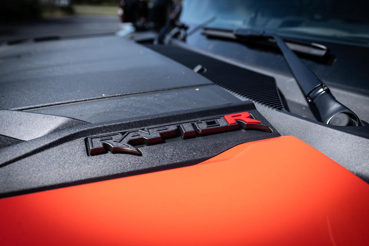 R Inlay for Hood Emblems - 2022+ Bronco Raptor - 21BRNRGRPTHD-CODE-21BRNRGRPTHD-A51S-21BRNRGRPTHD-AZS-21BRNRGRPTHD-CG-21BRNRGRPTHD-CO-  DRIVEN - 18