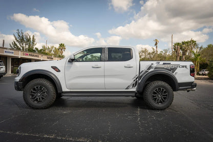 American Flag Fender Vent Overlays - 2024+ Ranger Raptor - 24RANGERRW-FENFL-BW-24RANGERRW-FENFL-CODE-  DRIVEN - 5