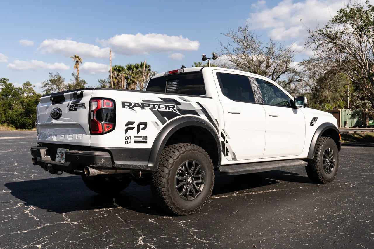 FP GN 02 Fender Decals - 2024+ Ranger Raptor - 24RGRRFENDERFP-MB-  DRIVEN - 3