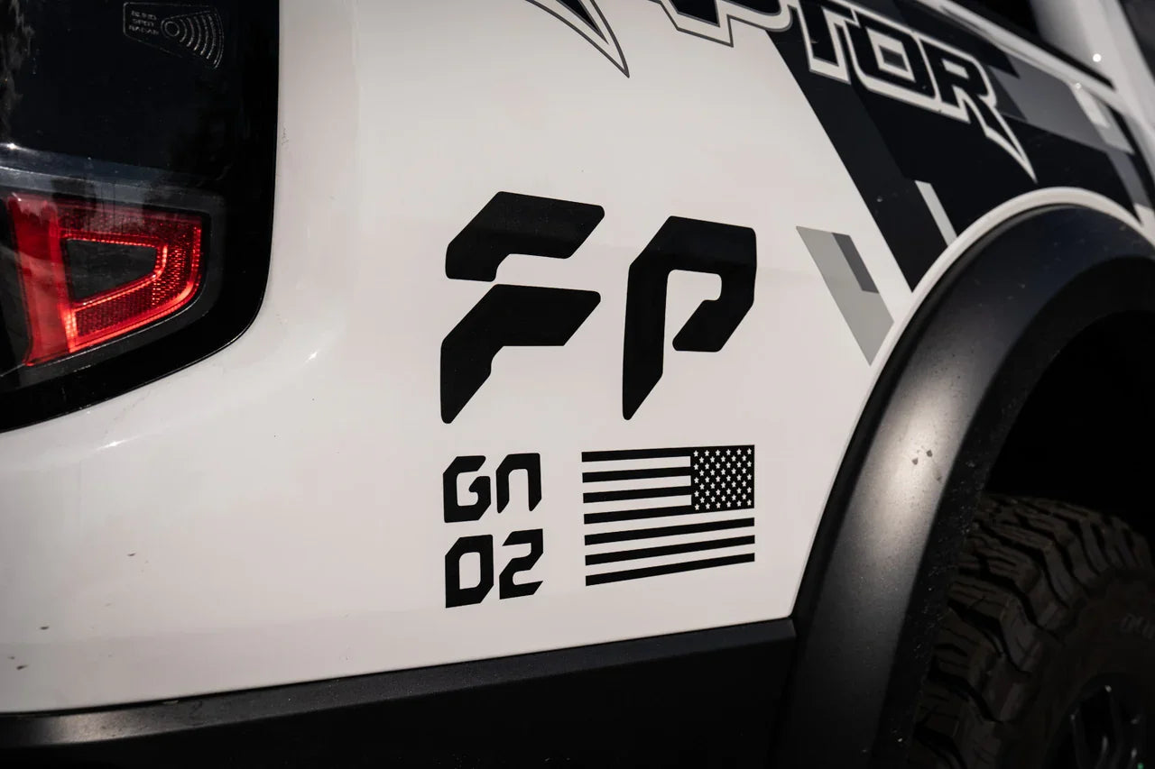 FP GN 02 Fender Decals - 2024+ Ranger Raptor - 24RGRRFENDERFP-MB-  DRIVEN - 4