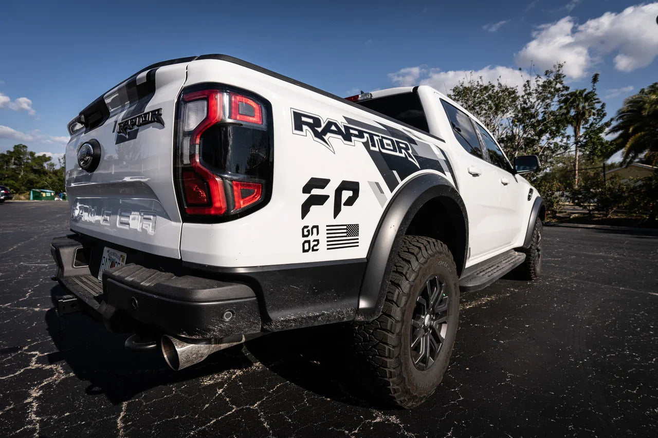 FP GN 02 Fender Decals - 2024+ Ranger Raptor - 24RGRRFENDERFP-MB-  DRIVEN - 5
