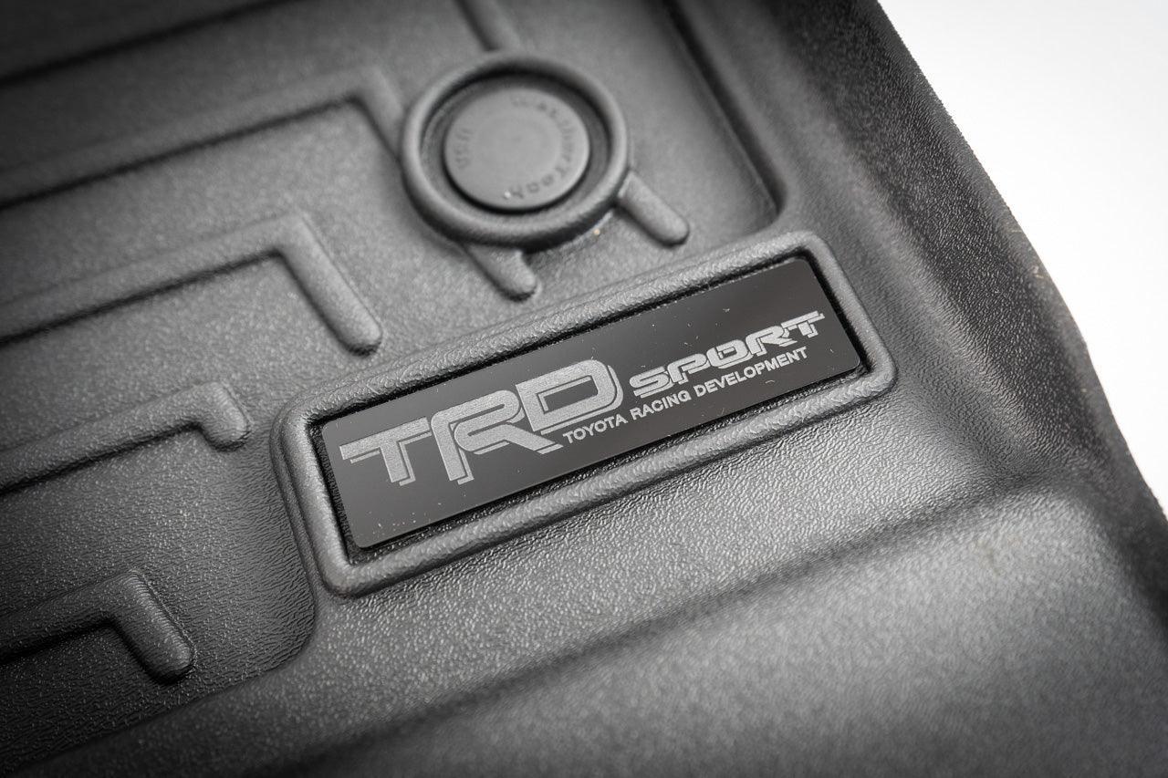 "TRD Sport" Weathertech Floor Mat Logo (Etched Acrylic) - Universal - UNIVERSALWT-TRDS-1-UNIVERSALWT-TRDS-MT-  DRIVEN - 2