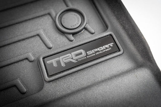 "TRD Sport" Weathertech Floor Mat Logo (Etched Acrylic) - Universal - UNIVERSALWT-TRDS-1-UNIVERSALWT-TRDS-MT-  DRIVEN - 2